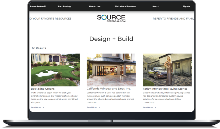source referral home page